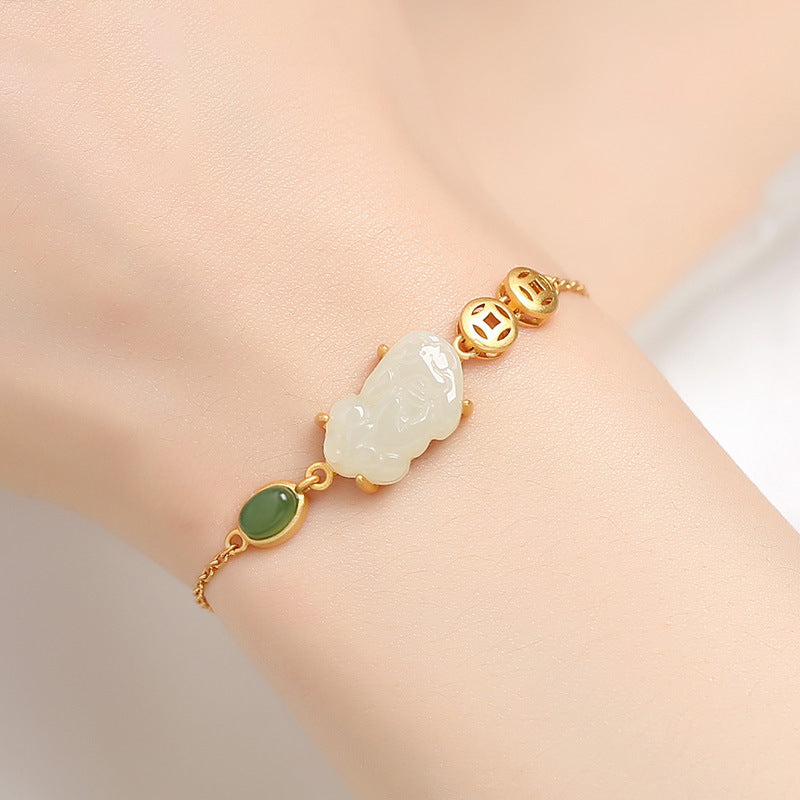 Beautiful Silver Bracelet with Unique Style