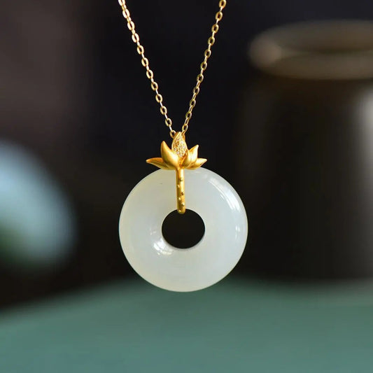 Vintage Handmade Gold Necklace