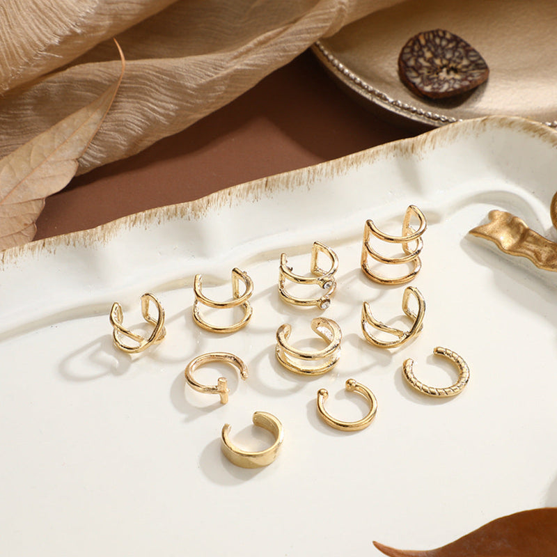 Beautiful Gold Set with Unique Style