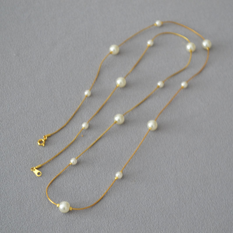 Beautiful Pearl Necklace with Unique Style