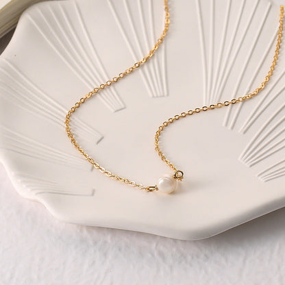 Vintage Handmade Pearl Necklace