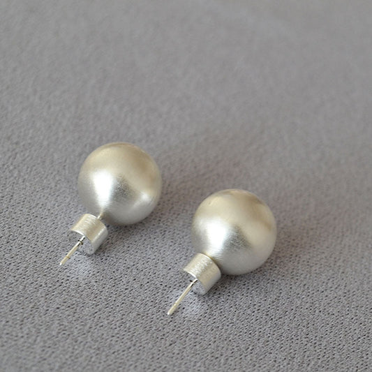 Vintage Handmade Silver Earring