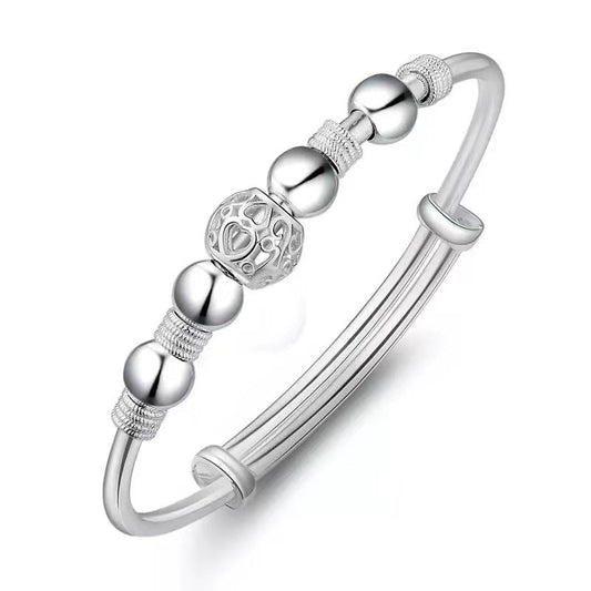 Romantic Silver Bracelet for Special Moments