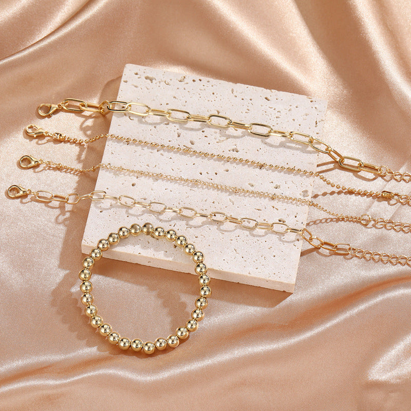 Delicate Artisan Gold Bracelet