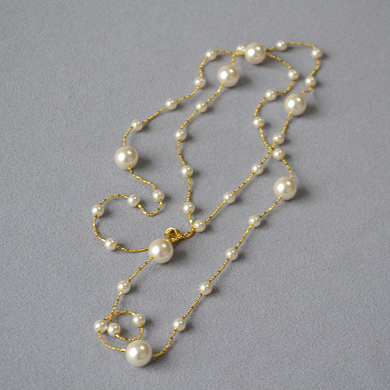Vintage Handmade Pearl Necklace