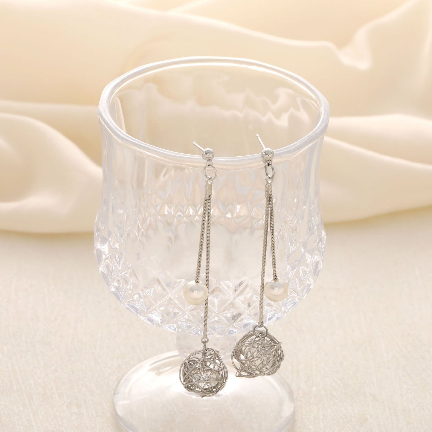 Vintage Handmade Pearl Earring