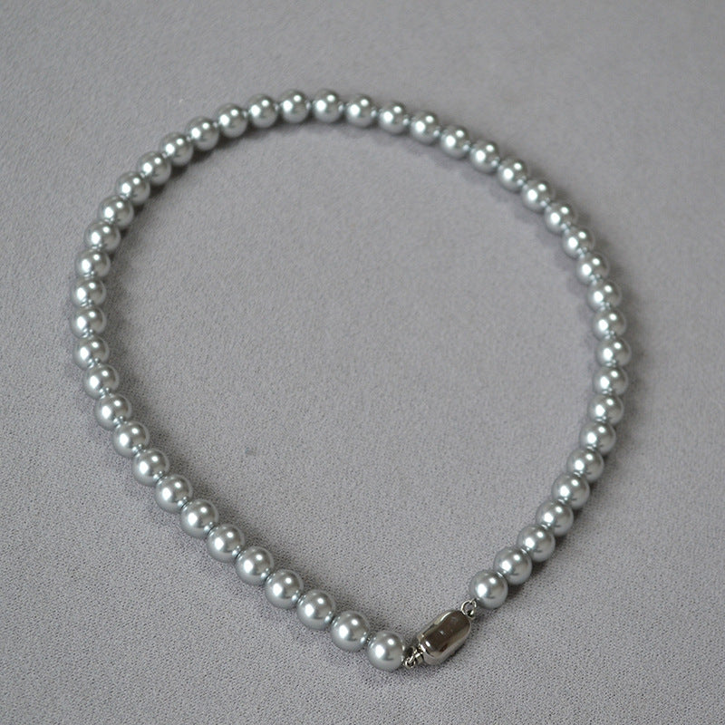 Vintage Handmade Pearl Necklace