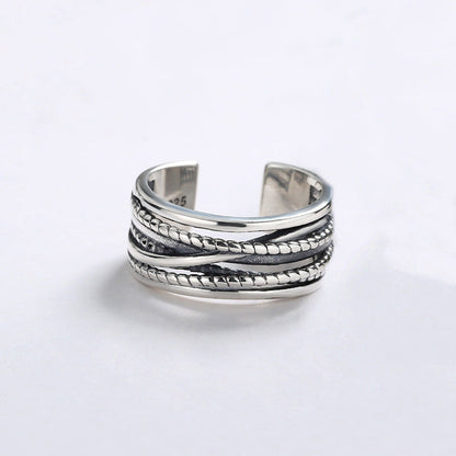 Classic Silver Ring with Timeless Appeal