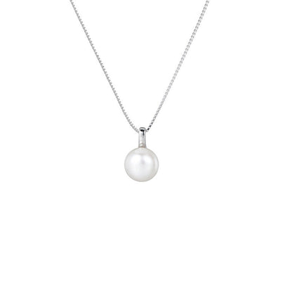 Delicate Artisan Pearl Necklace
