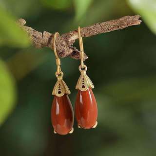 Vintage Handmade Silver Earring