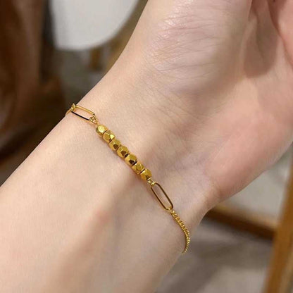 Beautiful Gold Bracelet with Unique Style