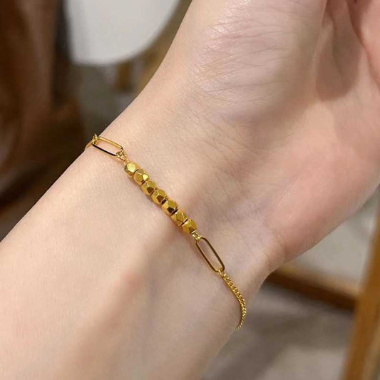 Beautiful Gold Bracelet with Unique Style