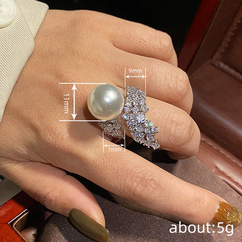 Charming Pearl Ring for Any Occasion