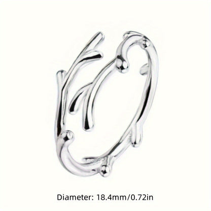 Delicate Artisan Silver Ring