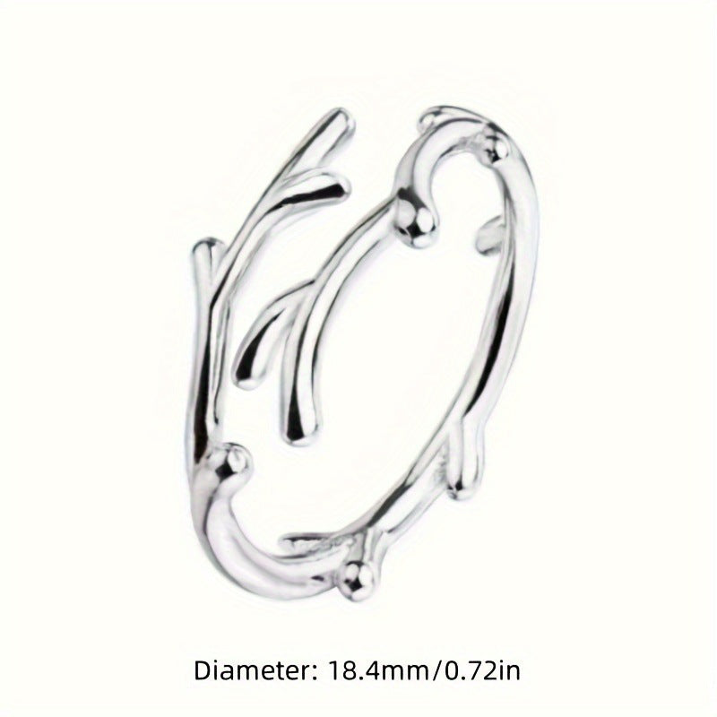 Delicate Artisan Silver Ring