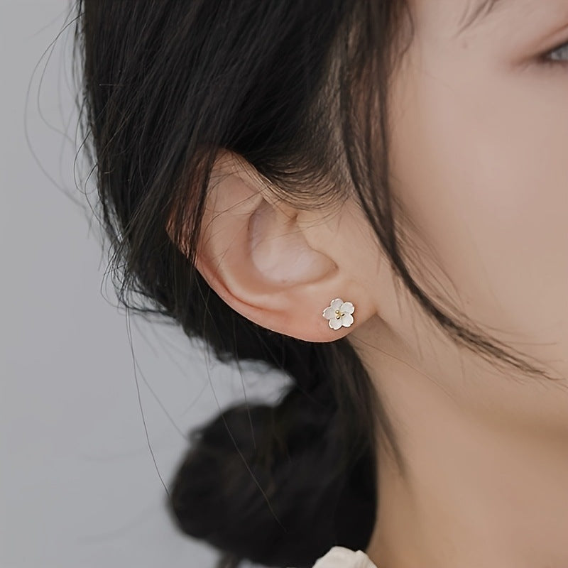 Beautiful Silver Earring with Unique Style