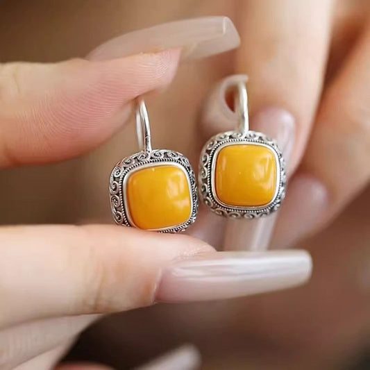 Delicate Artisan Silver Earring