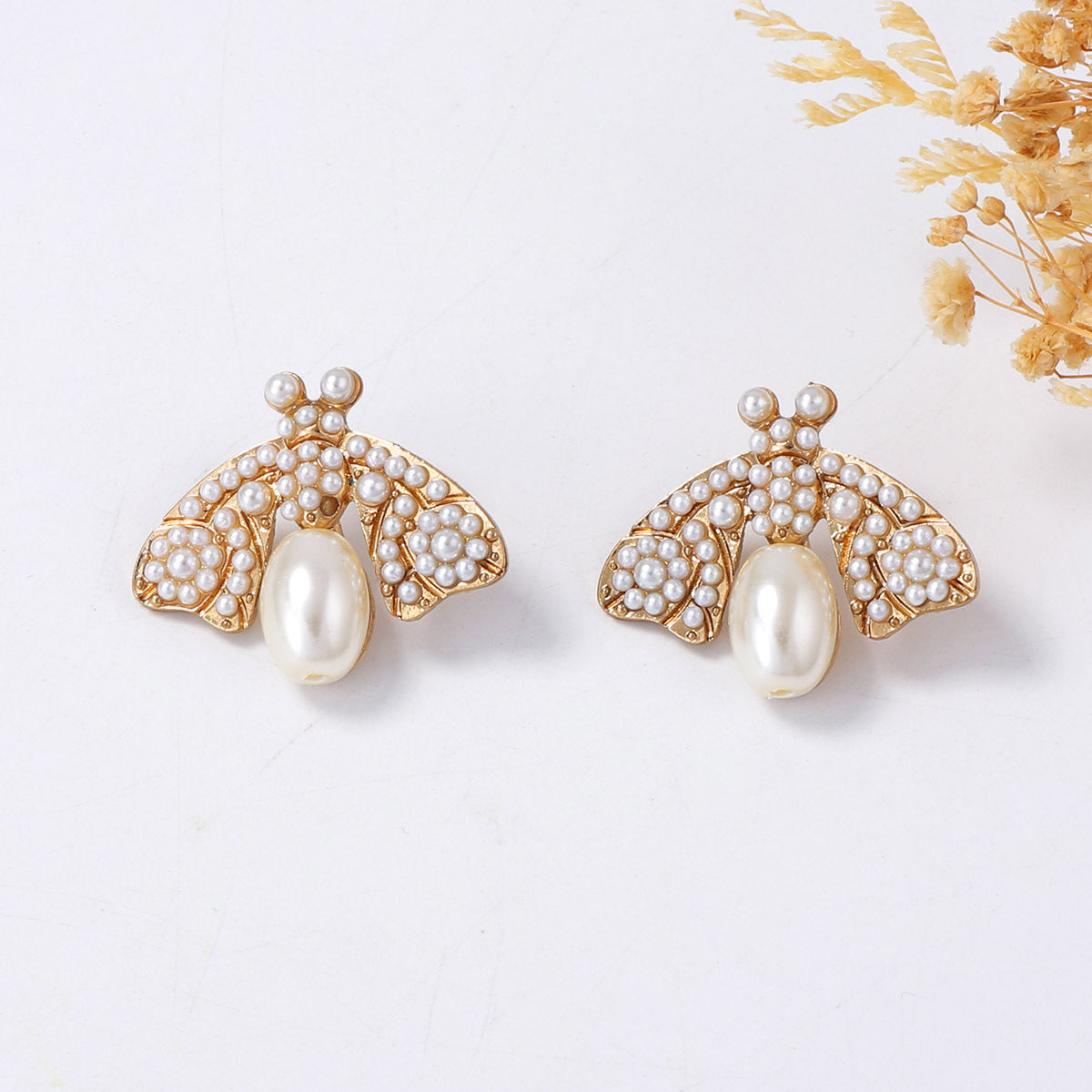 Vintage Handmade Pearl Earring