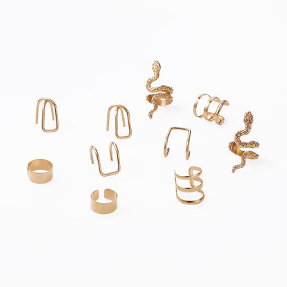 Beautiful Gold Earring with Unique Style