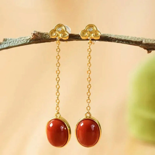 Vintage Handmade Silver Earring