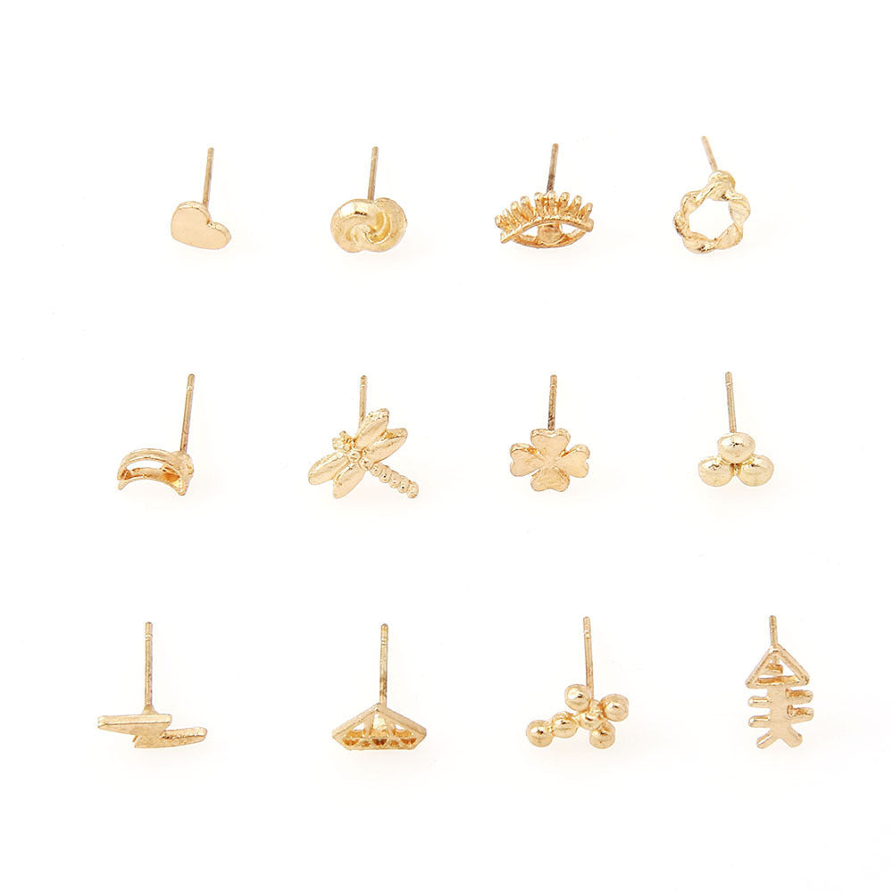 Beautiful Gold Earring with Unique Style