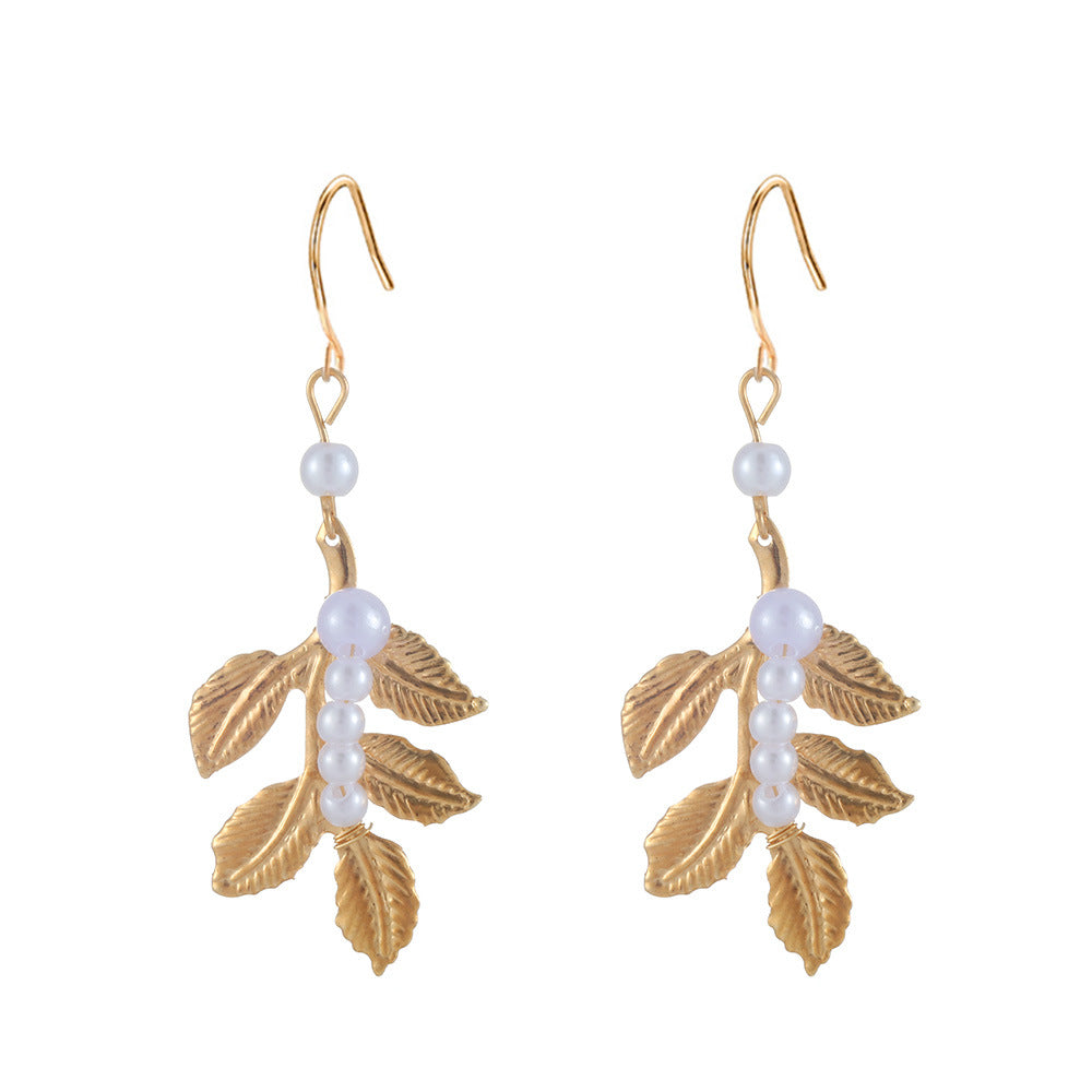 Delicate Artisan Pearl Earring