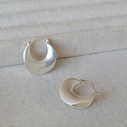Delicate Artisan Gold Earring