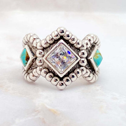Delicate Artisan Silver Ring