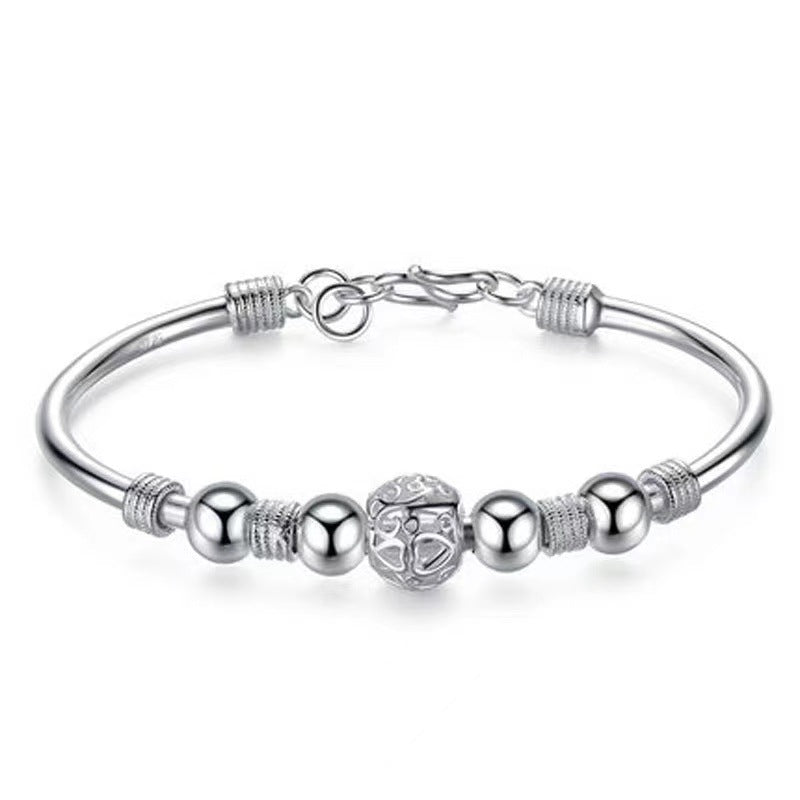 Romantic Silver Bracelet for Special Moments