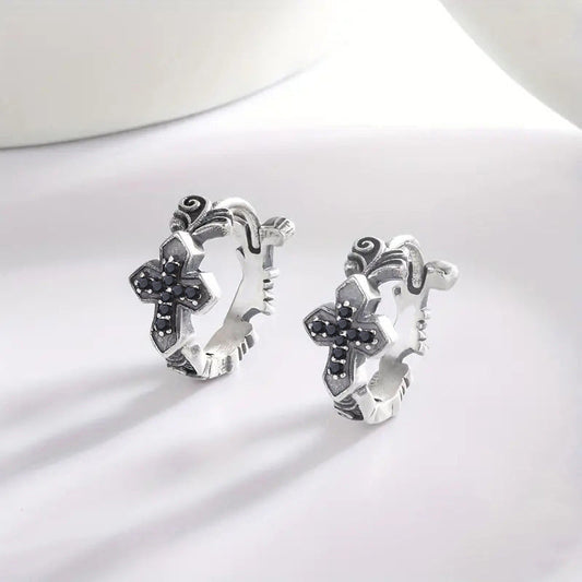 Classic Silver Earring with Timeless Appeal