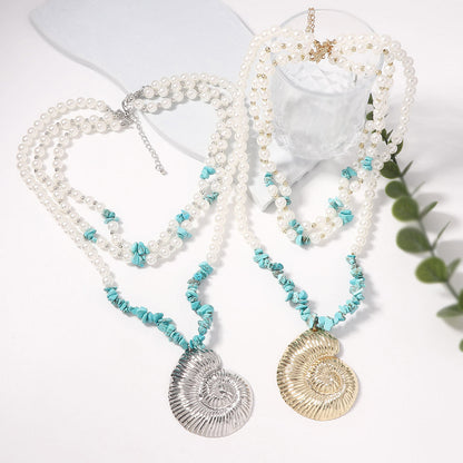 Delicate Artisan Pearl Necklace