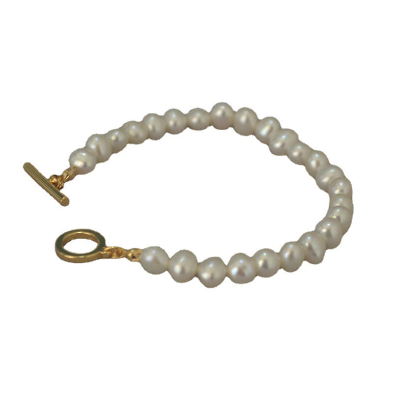 Vintage Handmade Pearl Bracelet