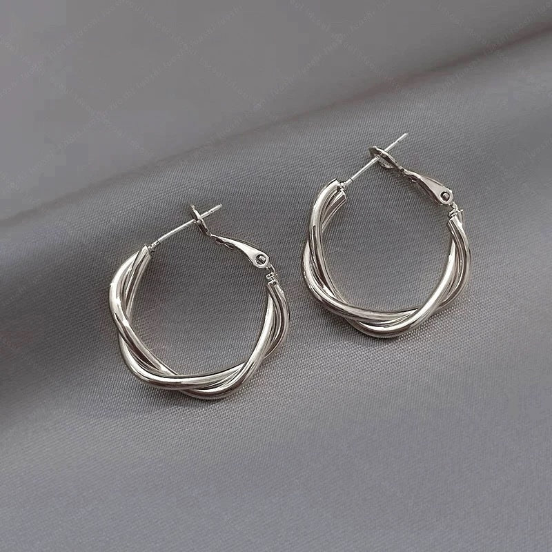 Beautiful Silver Earring with Unique Style