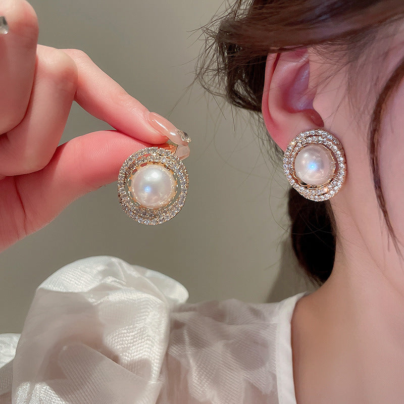 Vintage Handmade Pearl Earring