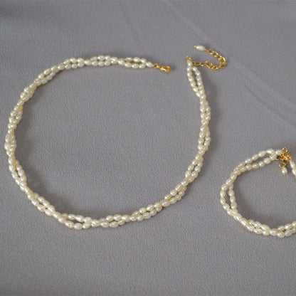 Delicate Artisan Pearl Necklace