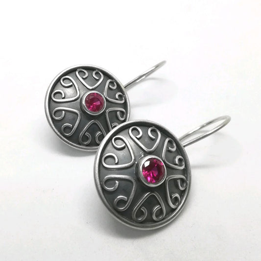Beautiful Silver Earring with Unique Style