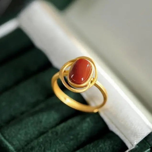 Romantic Gold Ring for Special Moments