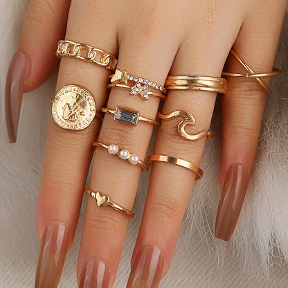 Beautiful Pearl Set with Unique Style