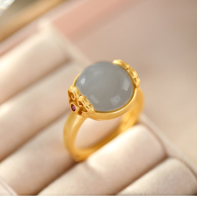 Romantic Silver Ring for Special Moments
