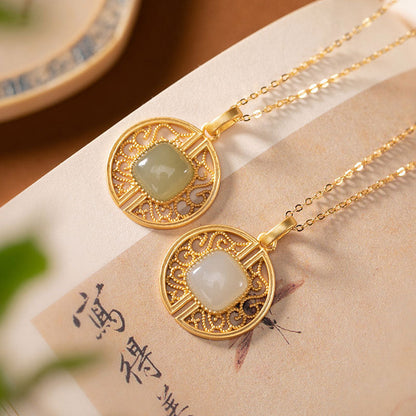 Beautiful Silver Necklace with Unique Style