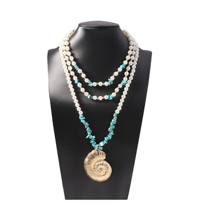 Delicate Artisan Pearl Necklace