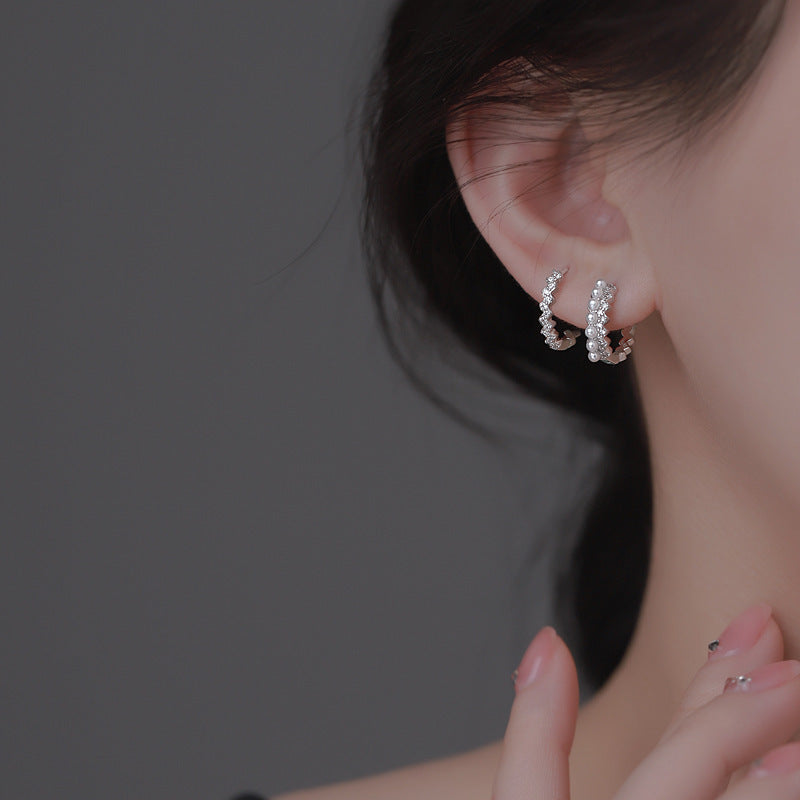 Stunning Pearl Earring for Daily Wear
