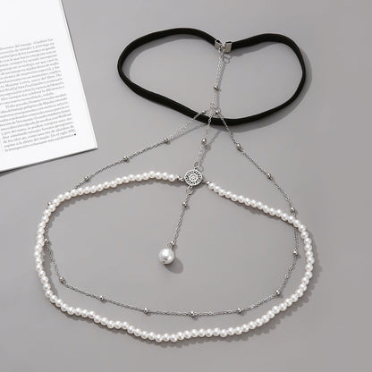 Vintage Handmade Pearl Chain