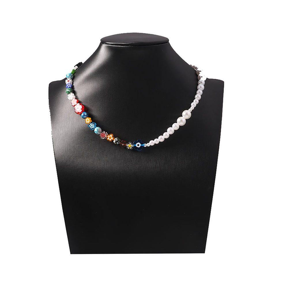 Delicate Artisan Pearl Necklace