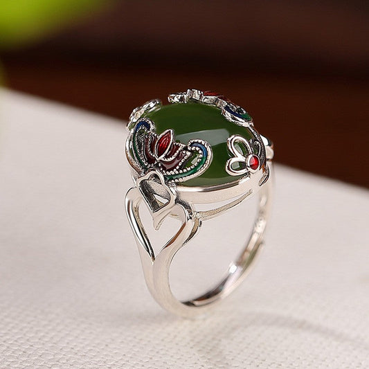 Beautiful Silver Set with Unique Style