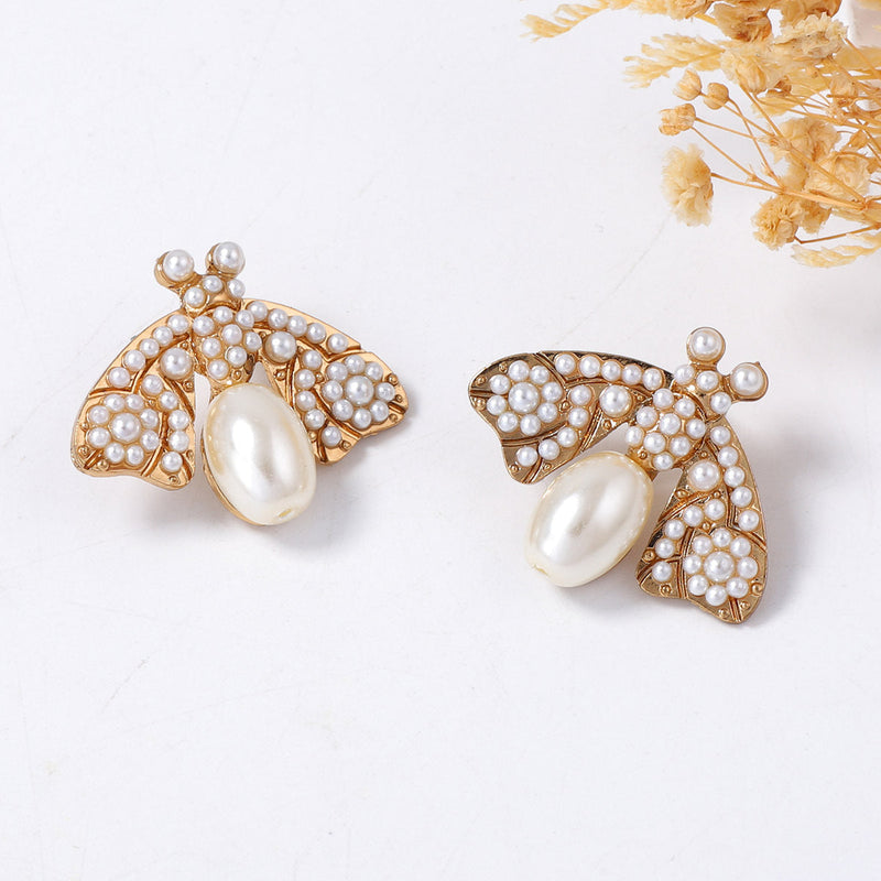 Vintage Handmade Pearl Earring