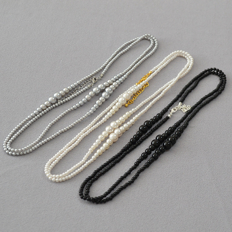 Beautiful Pearl Necklace with Unique Style