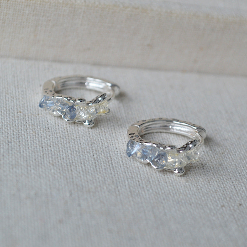 Delicate Artisan Silver Earring