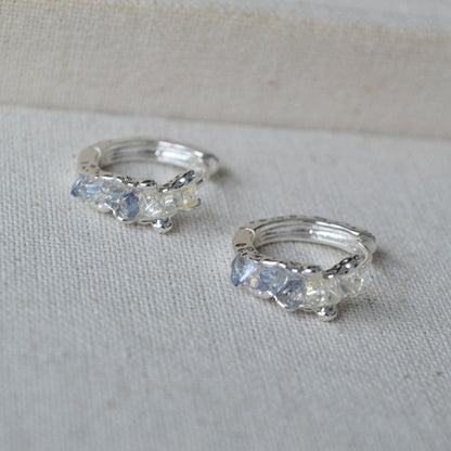Delicate Artisan Silver Earring