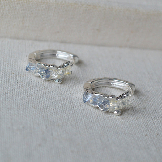 Delicate Artisan Silver Earring